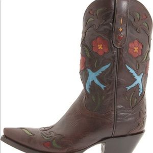 Dan Post Bluebird & Heart boots